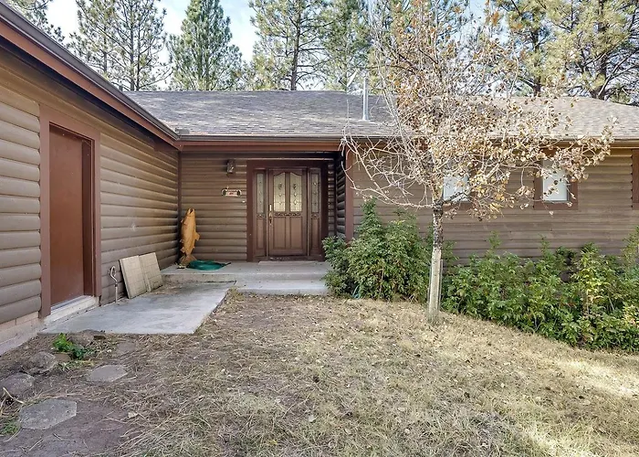 Gorgeous With Fireplace And Barbecue In Greer, Arizona Holiday home *