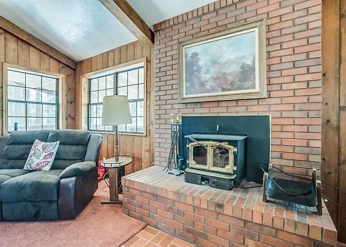 Gorgeous With Fireplace And Barbecue In Greer, Arizona Holiday home