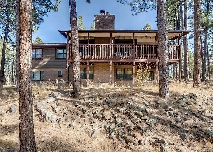 Gorgeous With Fireplace And Barbecue In Greer, Arizona Holiday home Greer