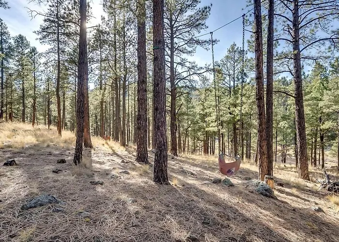 Gorgeous With Fireplace And Barbecue In Greer, Arizona Holiday home *