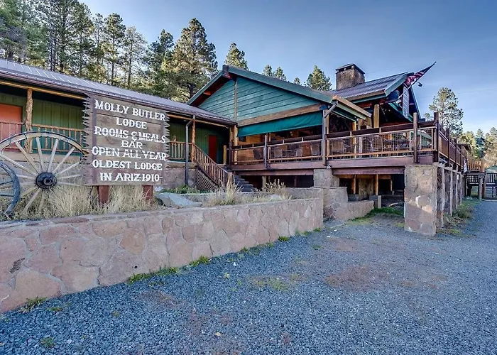 Gorgeous With Fireplace And Barbecue In Greer, Arizona